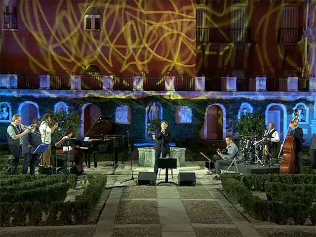 Concierto de Zenet en el Palacio Real de Aranjuez