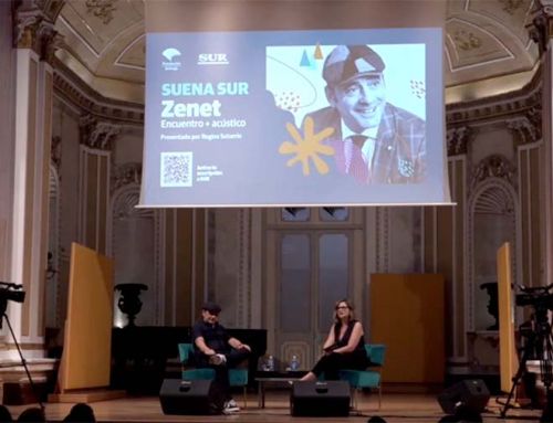 Entrevista y actuación de Zenet en el Ateneo de Malaga para Diario Sur